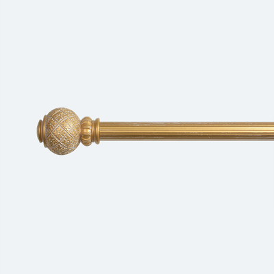 Multiple Colour Retro Style 22MM Pipe Curtain Rods For Living Room