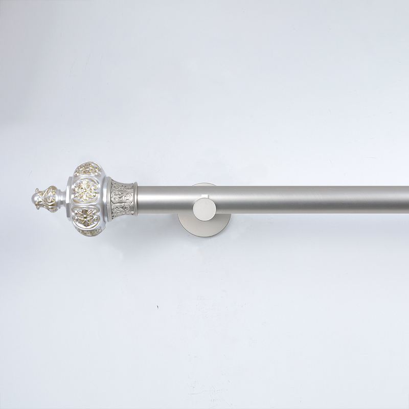 Simple Crystal Curtain Rod Accessories House Decoration Curtain Pole